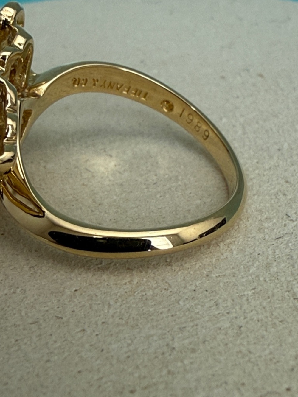 Tiffany & Co. 18k gold Butterfly ring - Picture 7 of 16